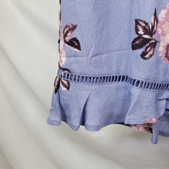 ASTR the LABEL Floral Boho Lightweight ROMPER in Light Purple NWT size L (A-3) - Picture 9 of 11